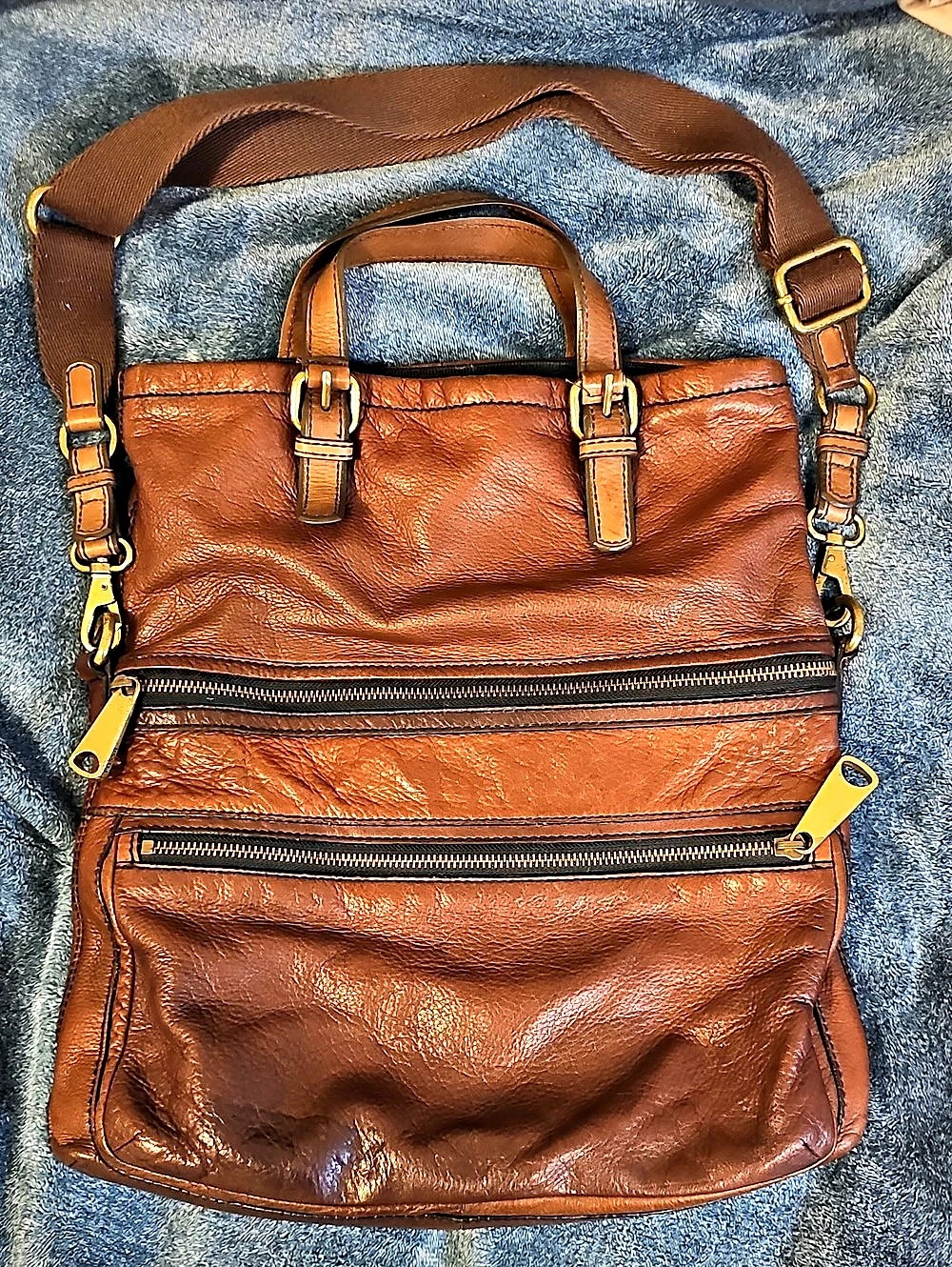 Legacy Fossil Explorer Foldover Tote Bag